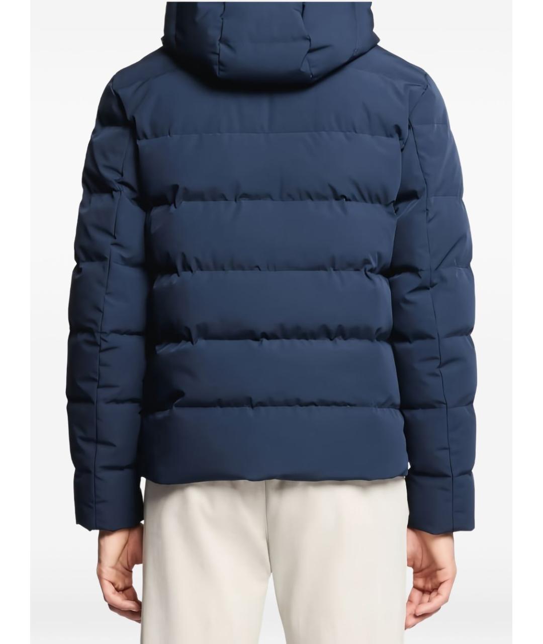 FAY Синяя полиамидовая куртка, фото 2