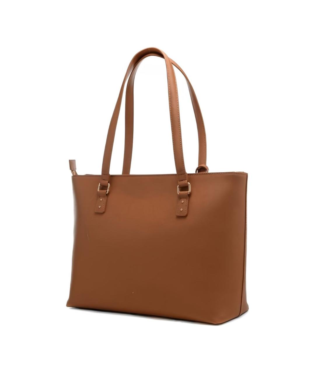 LIU JO Коричневая сумка тоут из искусственной кожи, фото 3