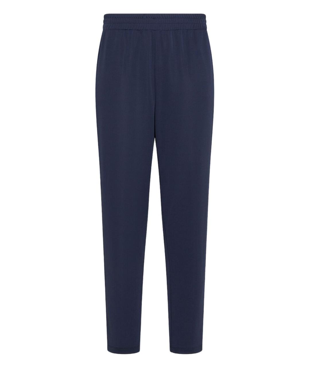 SEVENTY Синие прямые брюки, фото 1