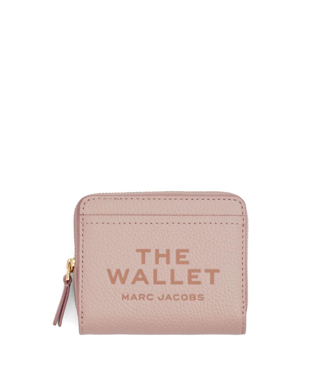 MARC JACOBS Розовый кожаный кошелек, фото 1