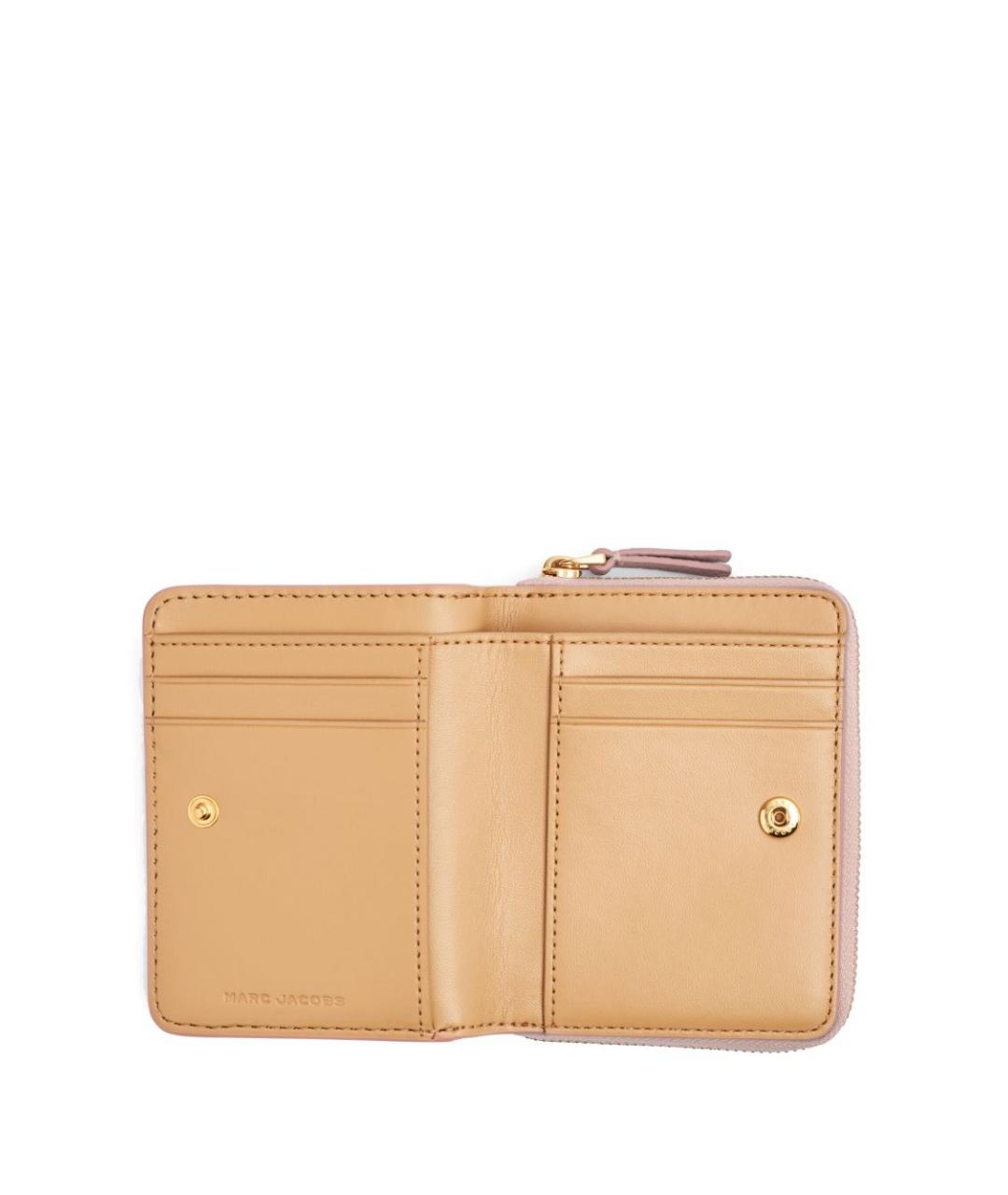 MARC JACOBS Розовый кожаный кошелек, фото 2