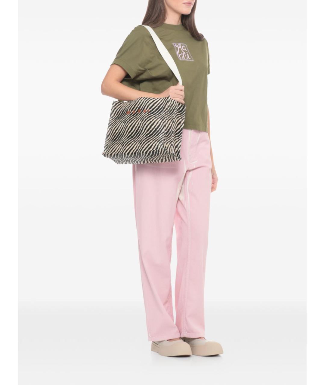 MARNI Мульти тканевая сумка тоут, фото 4