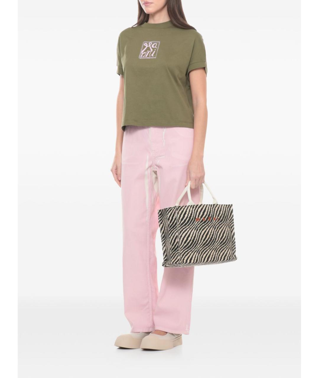 MARNI Мульти тканевая сумка тоут, фото 2