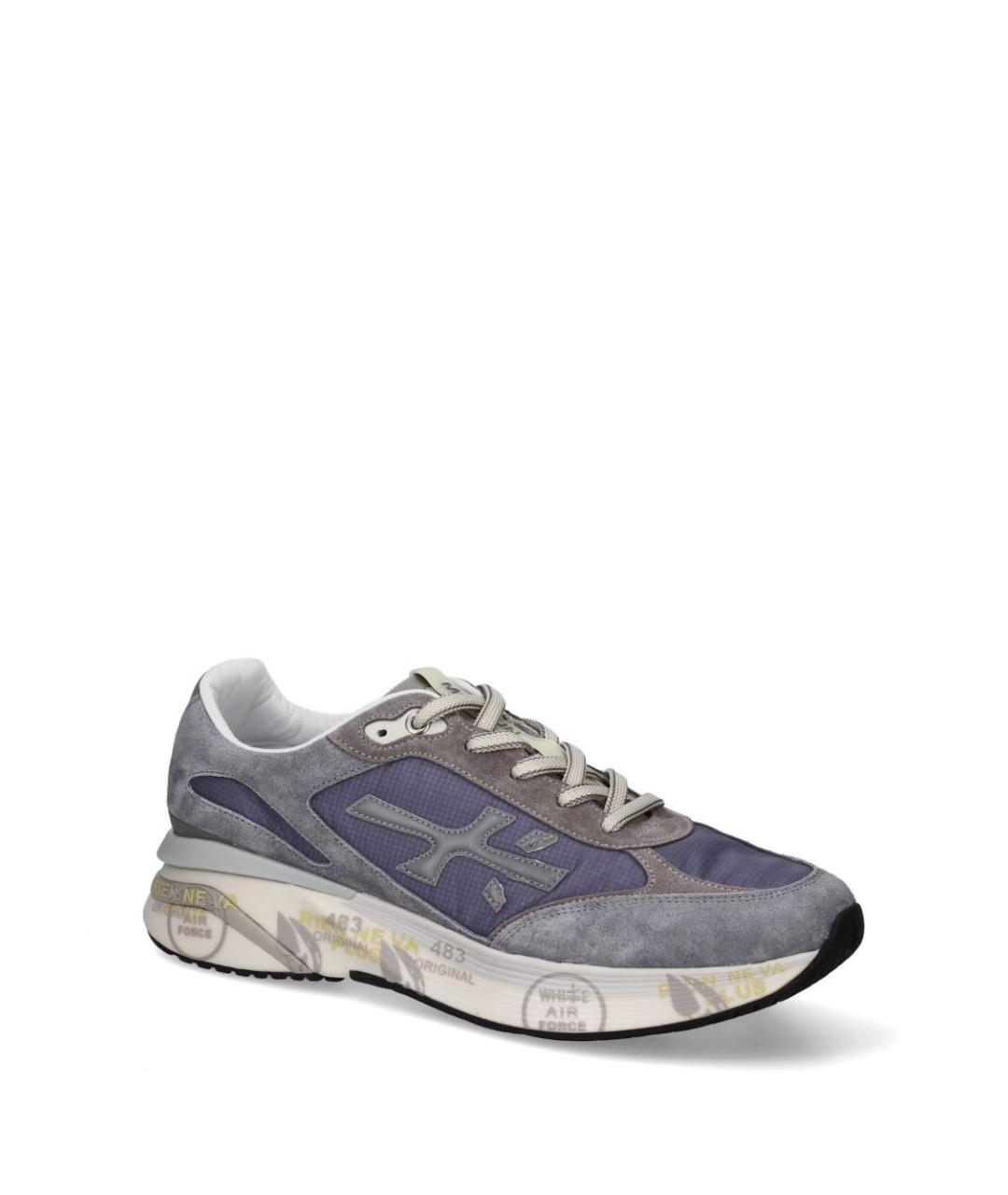 PREMIATA Мульти кожаные низкие кроссовки / кеды, фото 3