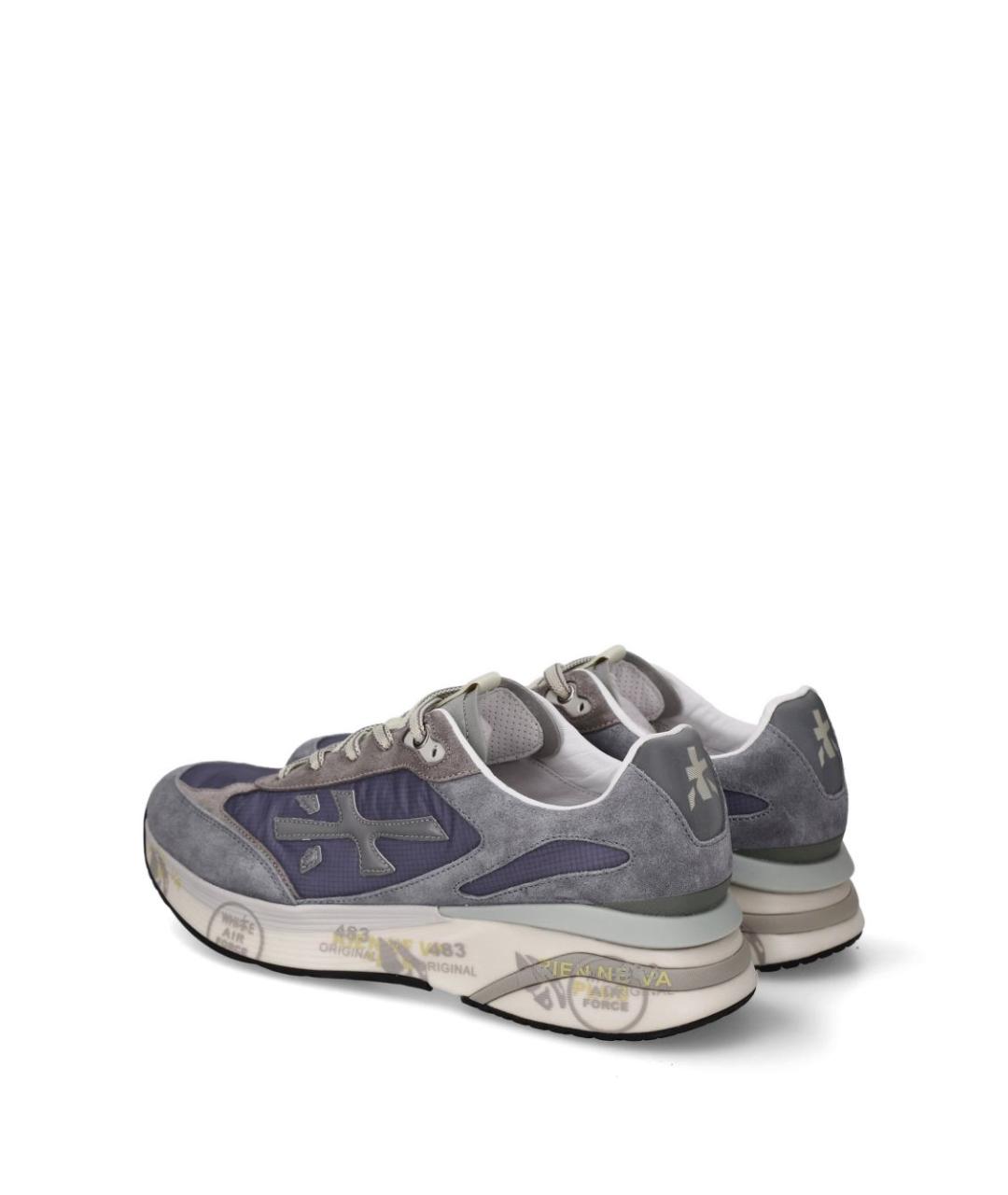 PREMIATA Мульти кожаные низкие кроссовки / кеды, фото 4