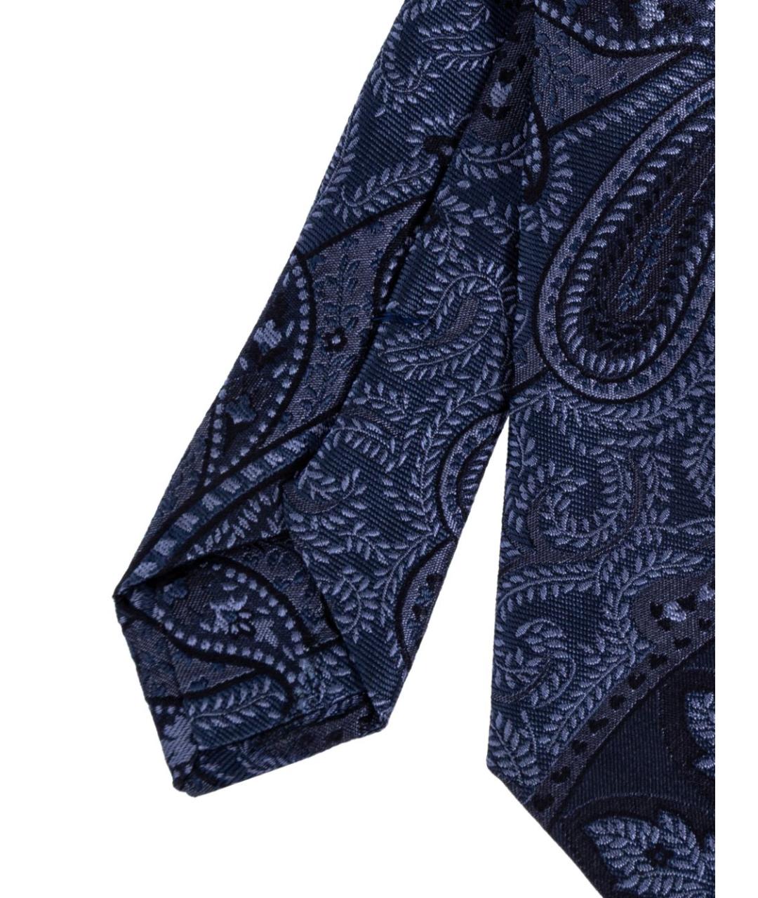 ETRO Синий шелковый галстук, фото 4