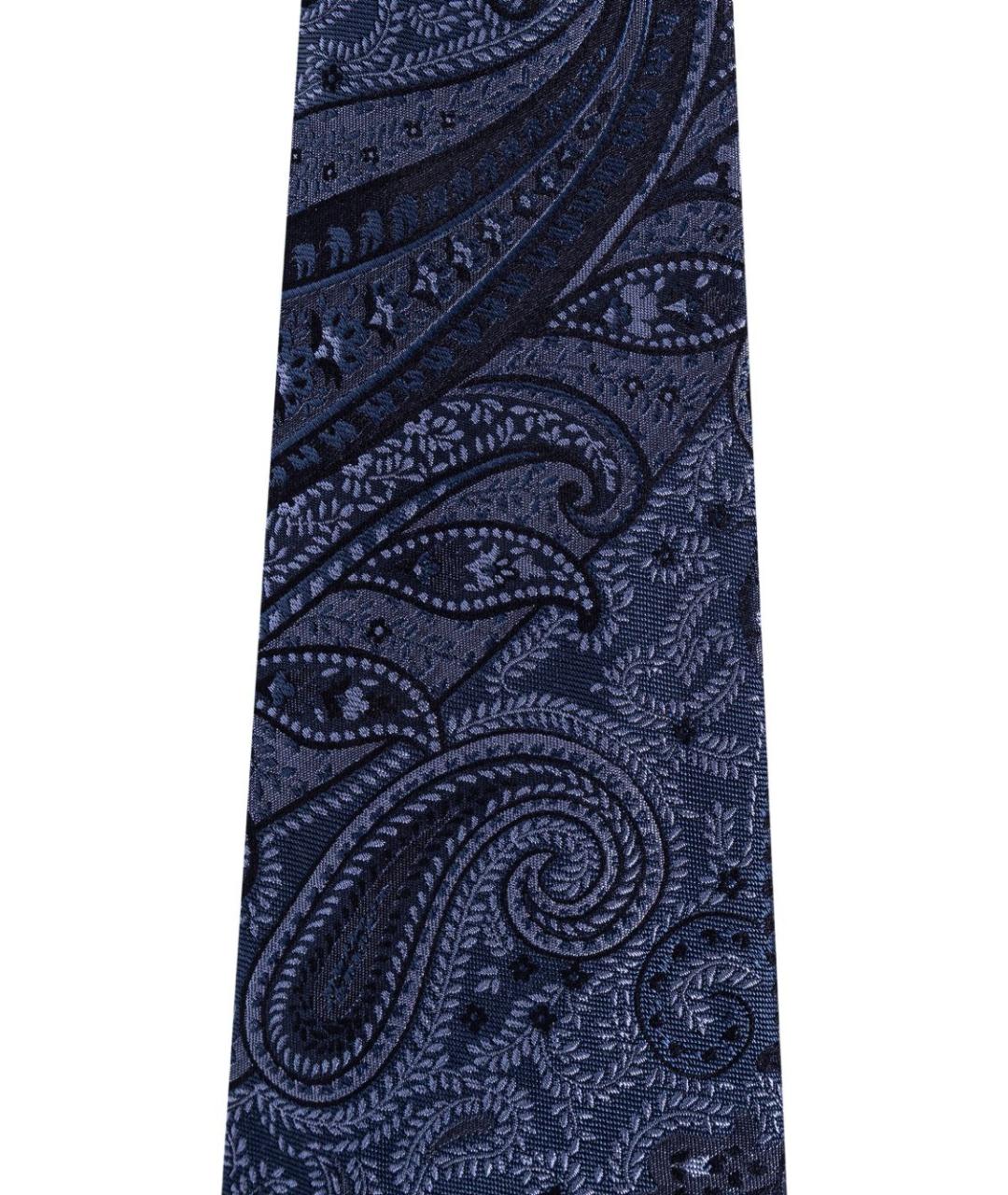 ETRO Синий шелковый галстук, фото 2