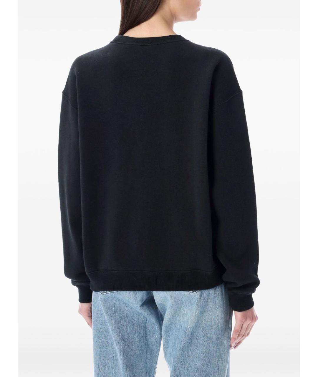 RALPH LAUREN Черный хлопковый джемпер / свитер, фото 2