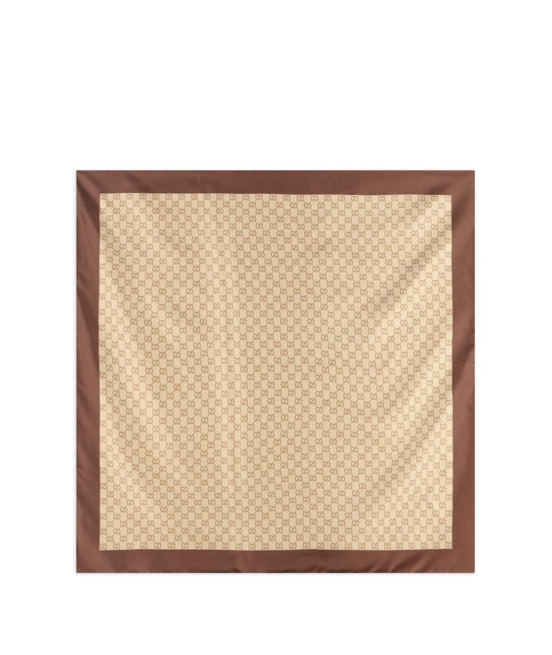 GUCCI Мульти шелковый шарф, фото 4