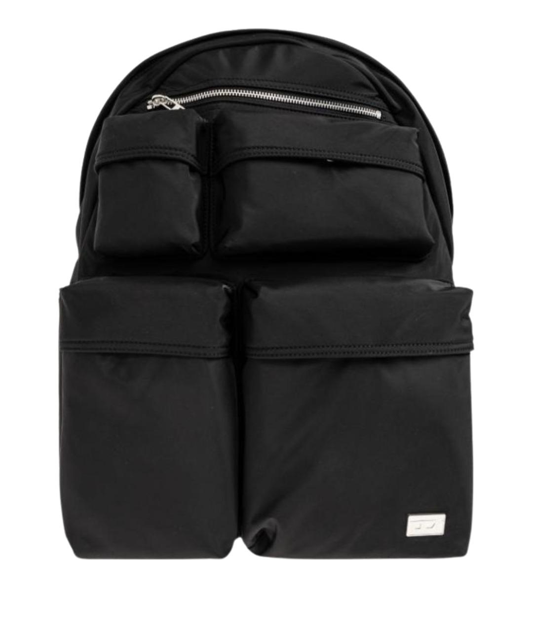 DIESEL Черный тканевый рюкзак, фото 1