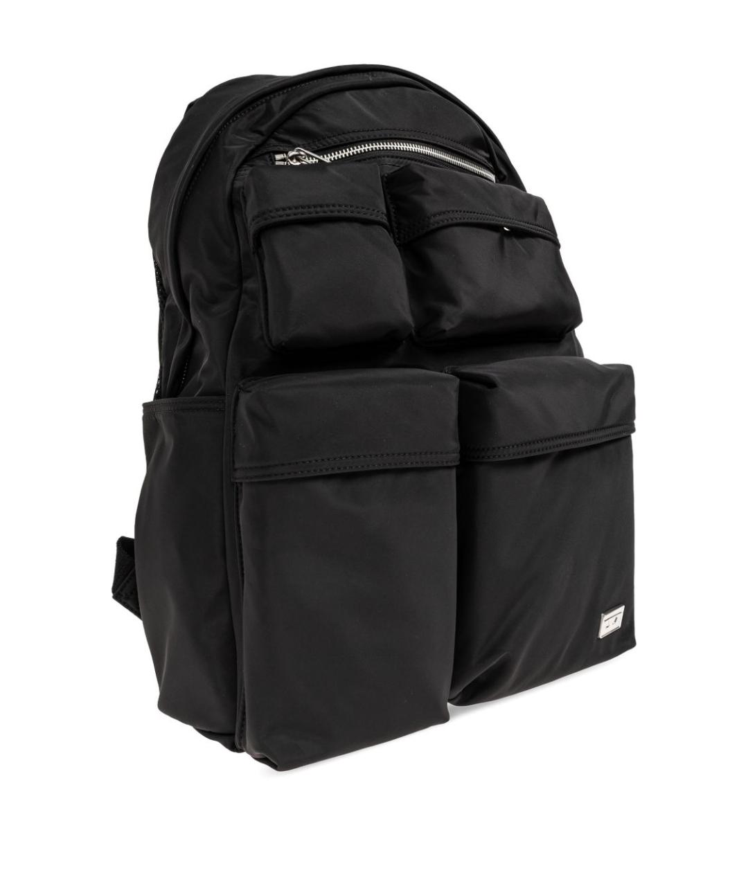 DIESEL Черный тканевый рюкзак, фото 6