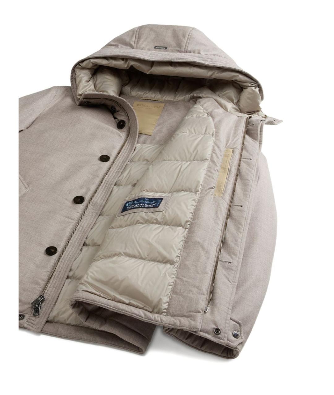 WOOLRICH Серая куртка, фото 4