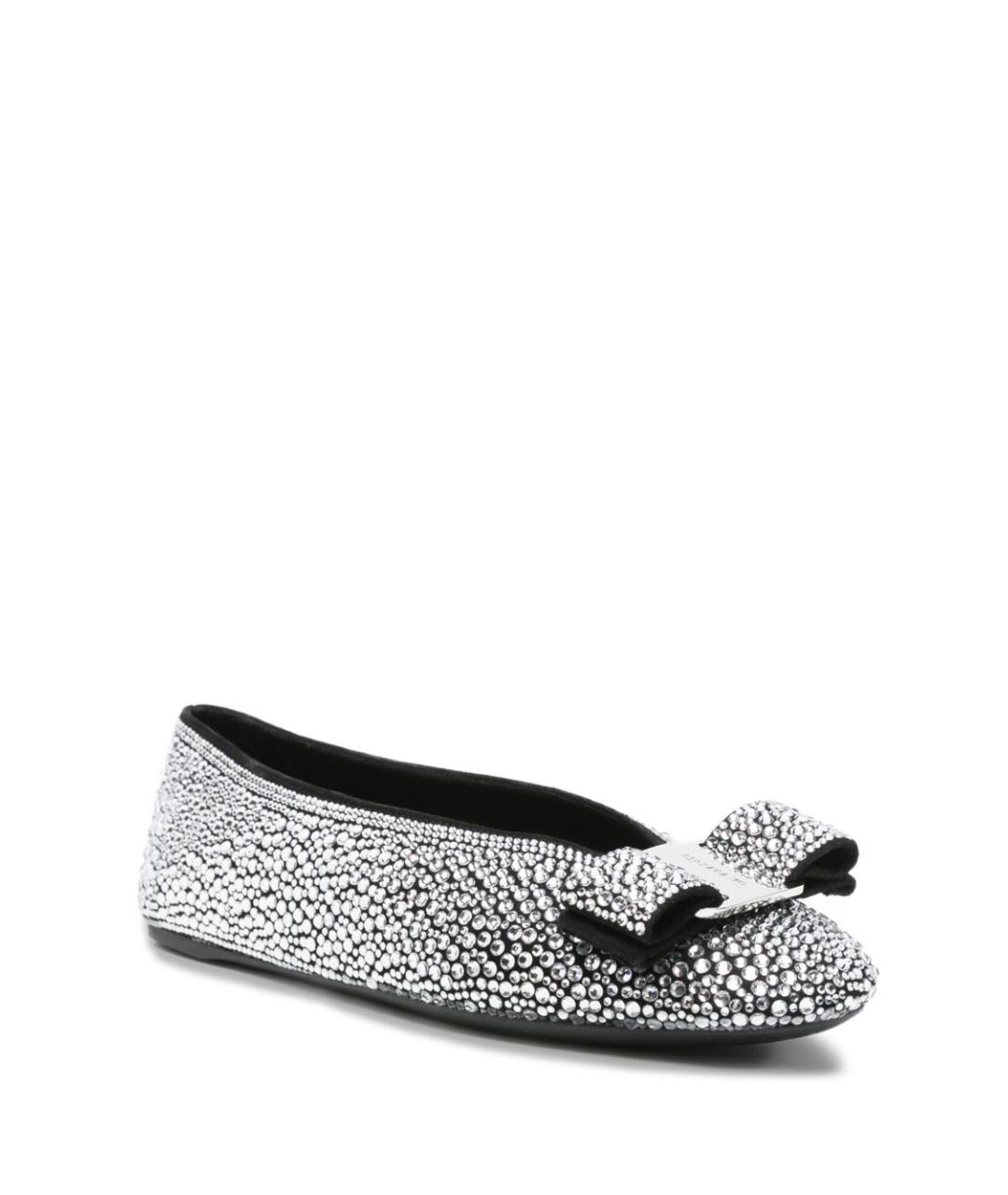 FERRAGAMO Мульти кожаные балетки, фото 4