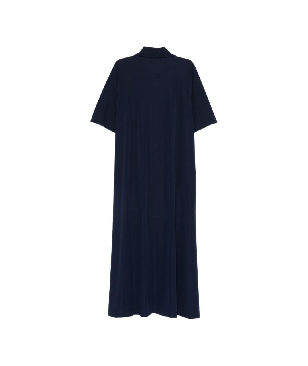 SEVENTY Темно-синее повседневное платье, фото 2