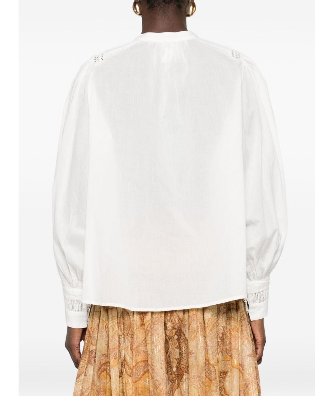 FARM RIO Белая хлопковая рубашка, фото 4