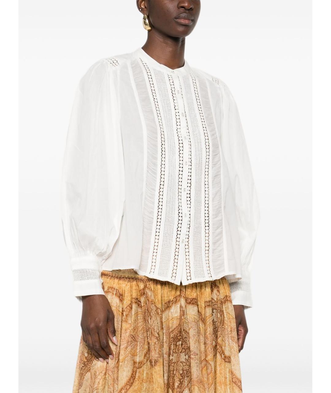 FARM RIO Белая хлопковая рубашка, фото 5