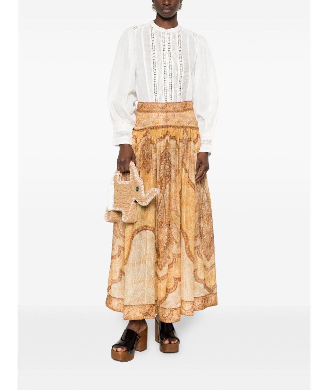 FARM RIO Белая хлопковая рубашка, фото 3