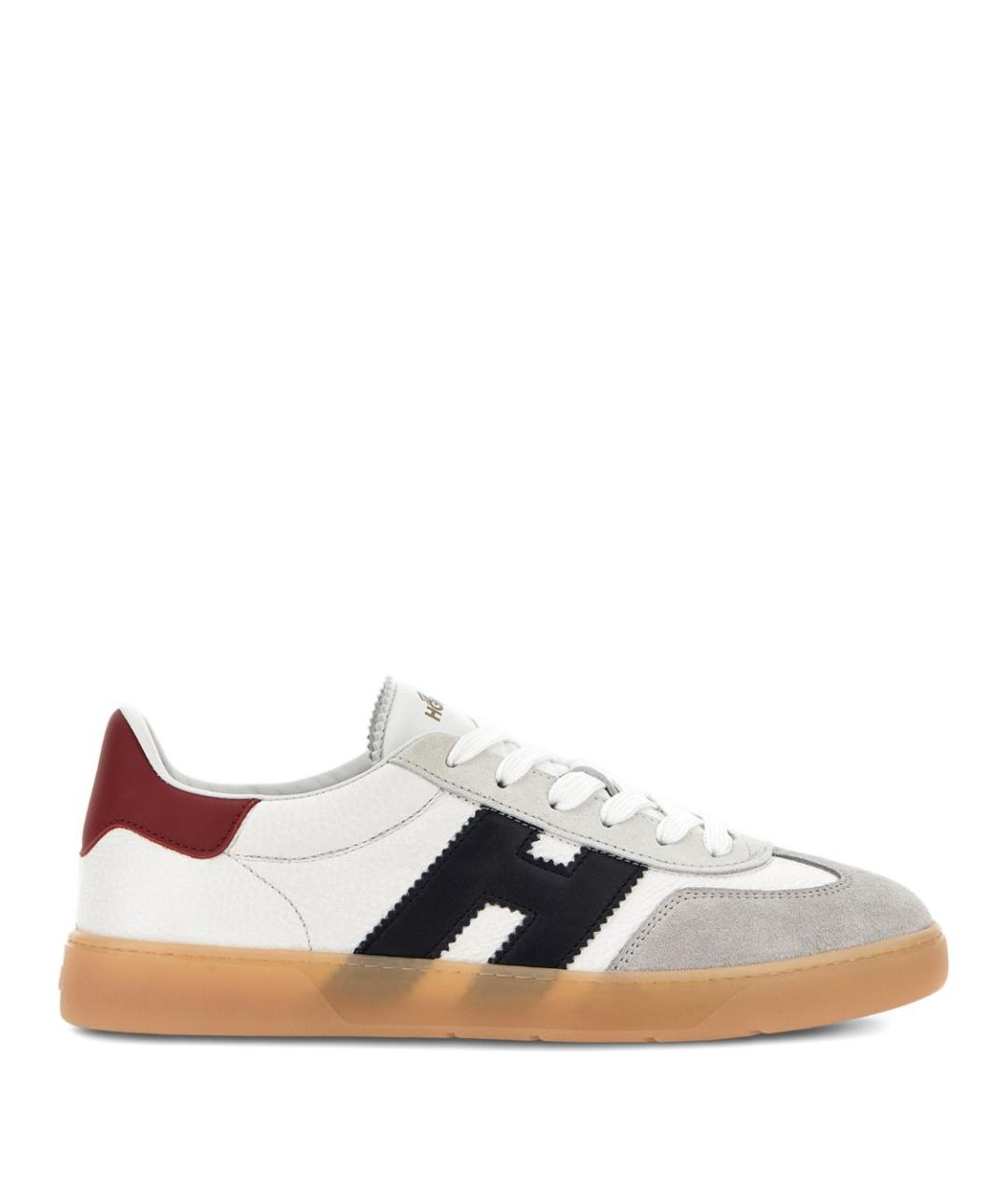 HOGAN Мульти кожаные низкие кроссовки / кеды, фото 1