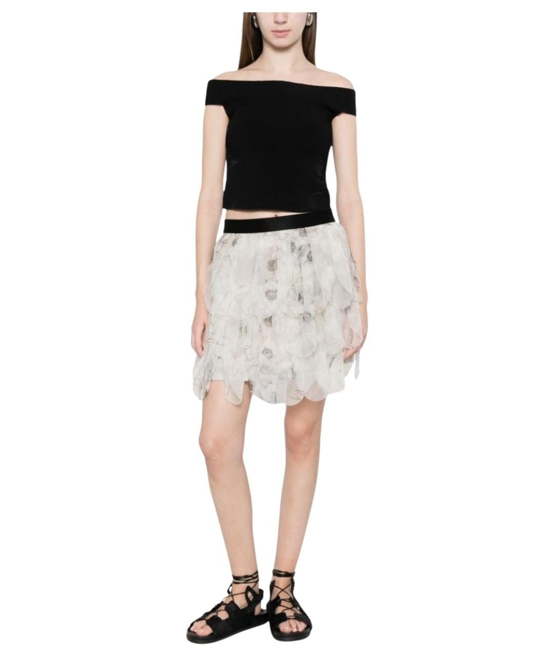 MAX MARA Мульти юбка миди, фото 4