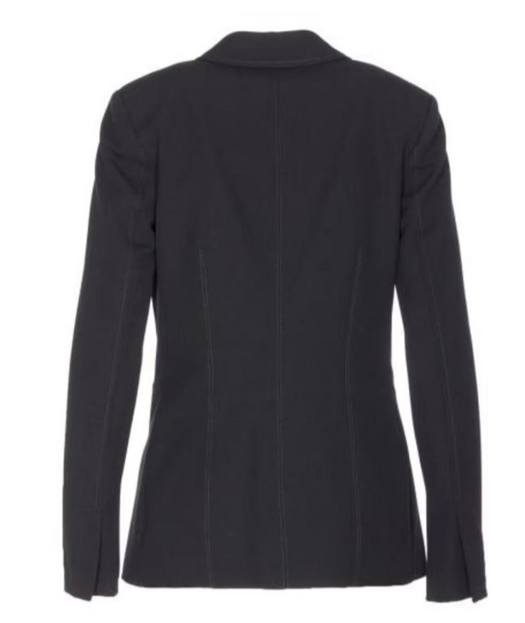 PINKO Черный полиэстеровый жакет/пиджак, фото 2