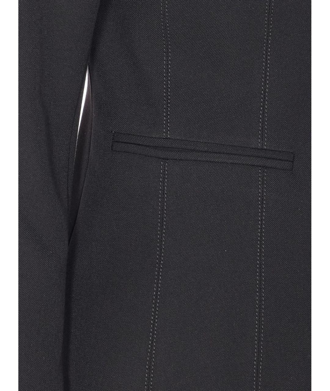 PINKO Черный полиэстеровый жакет/пиджак, фото 4