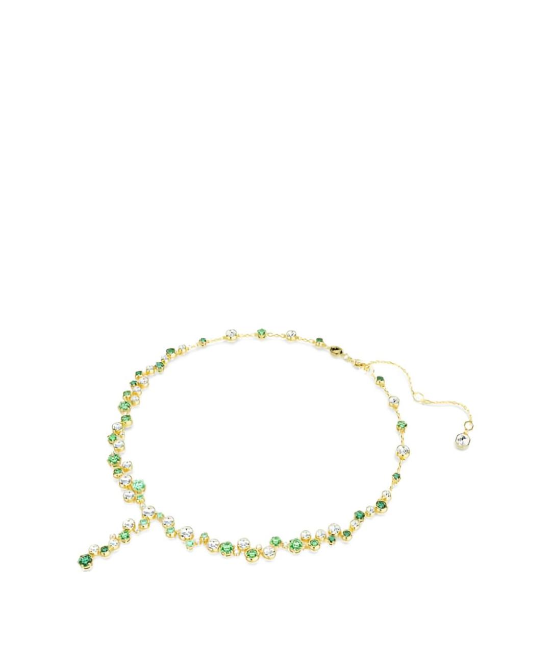 SWAROVSKI Золотое металлическое колье, фото 3