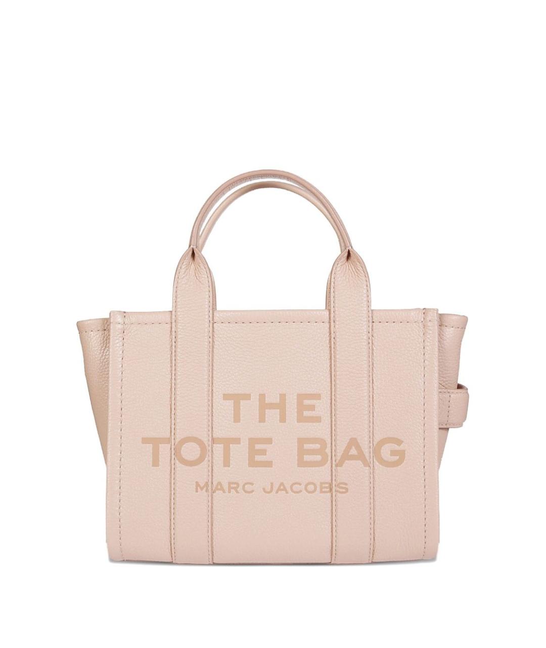 MARC JACOBS Розовая кожаная сумка тоут, фото 1