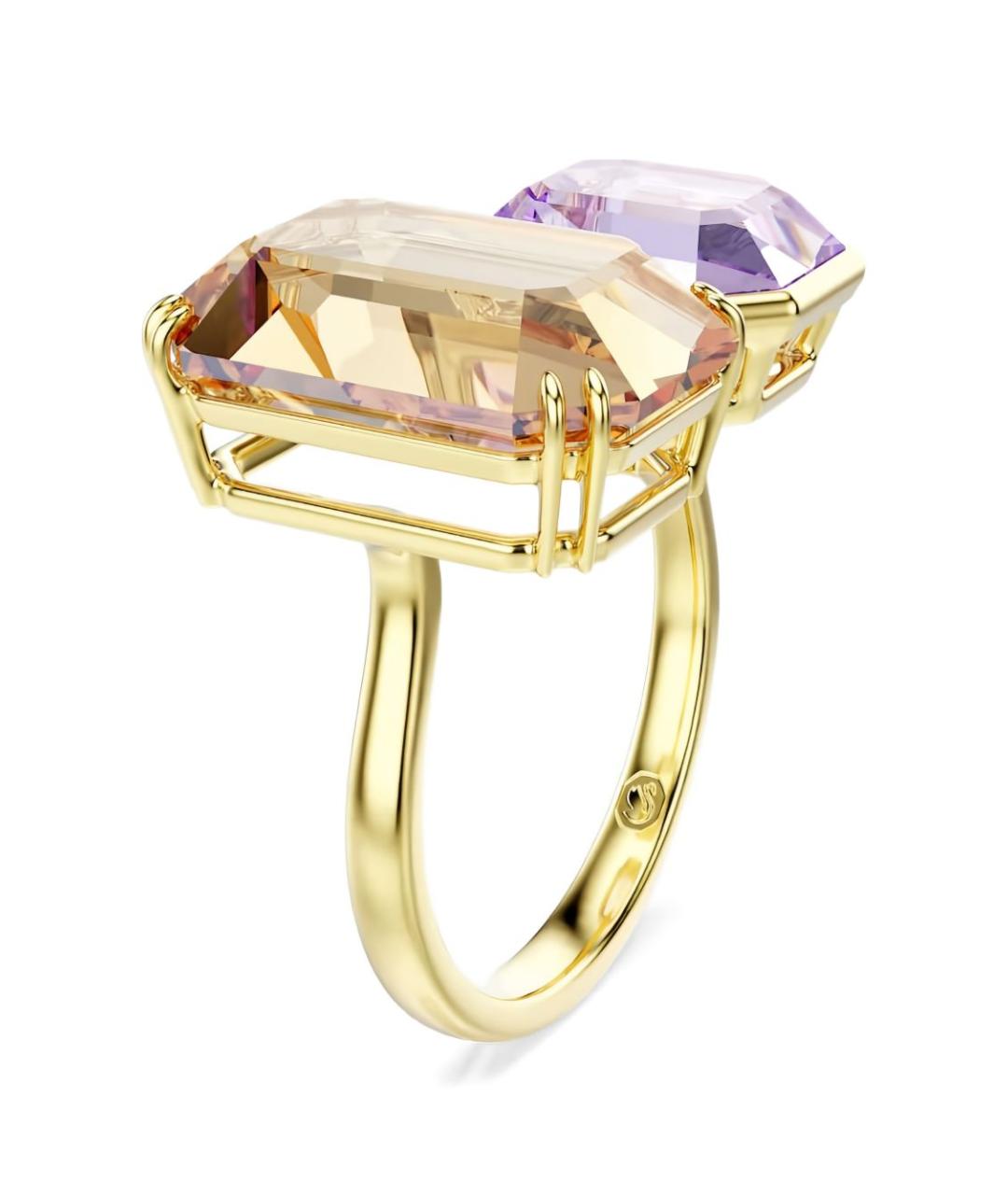 SWAROVSKI Золотое металлическое кольцо, фото 3