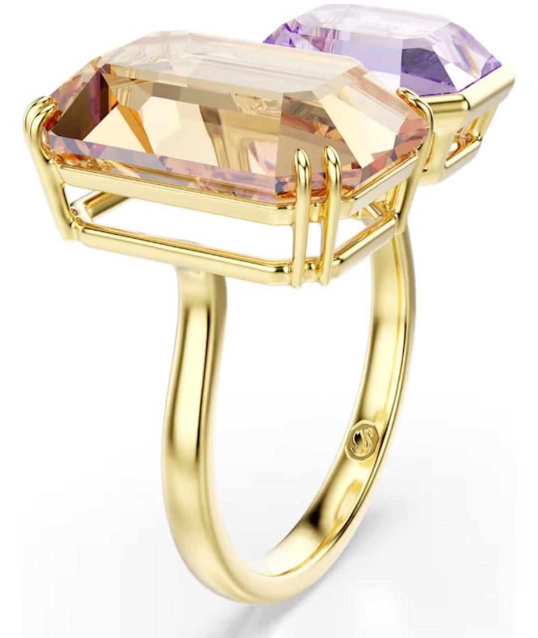 SWAROVSKI Золотое металлическое кольцо, фото 2