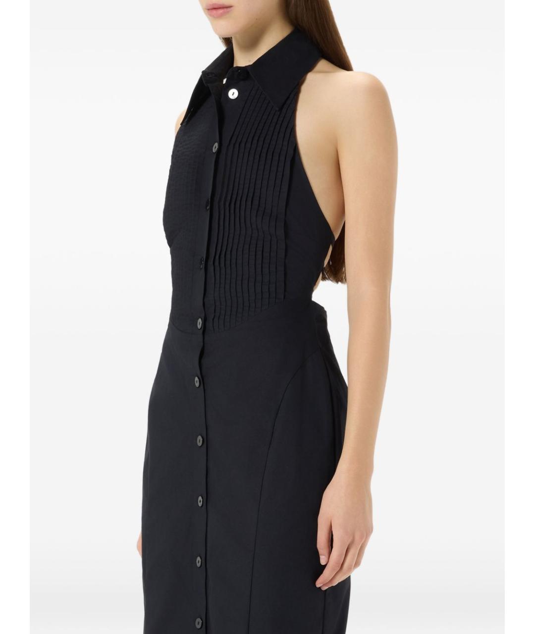 BLUMARINE Черное платье, фото 4