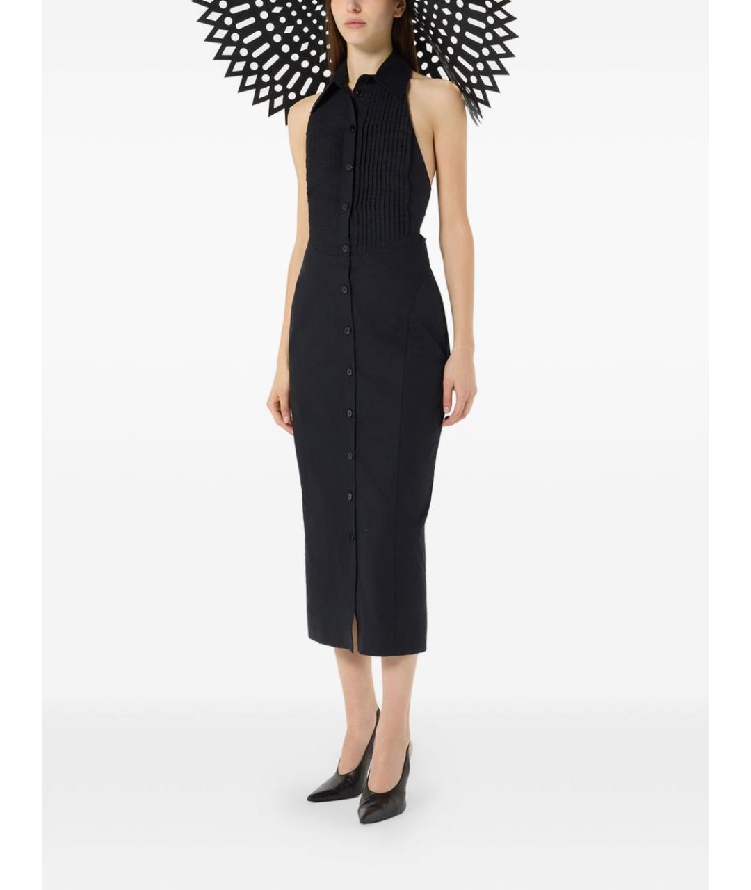 BLUMARINE Черное платье, фото 5