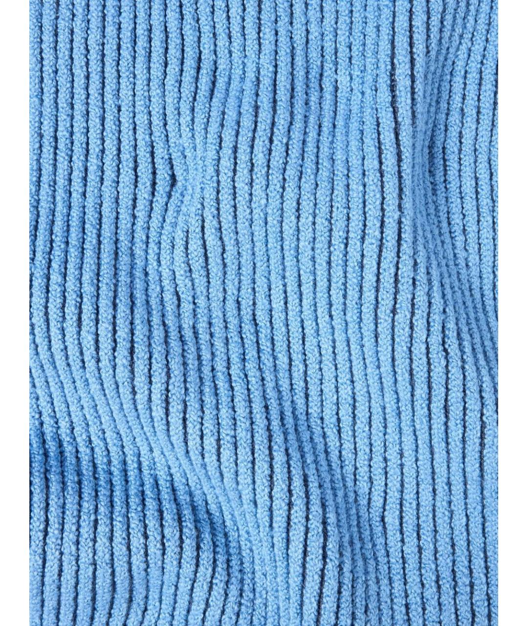 STONE ISLAND Синий шарф, фото 4