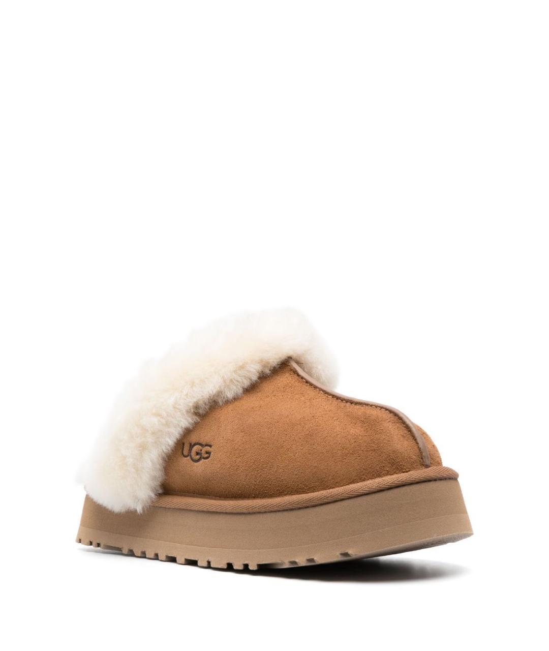 UGG AUSTRALIA Коричневые замшевые мюли, фото 4