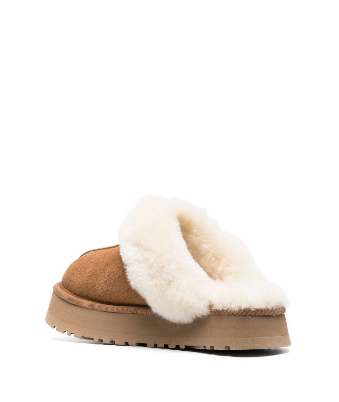 UGG AUSTRALIA Коричневые замшевые мюли, фото 2