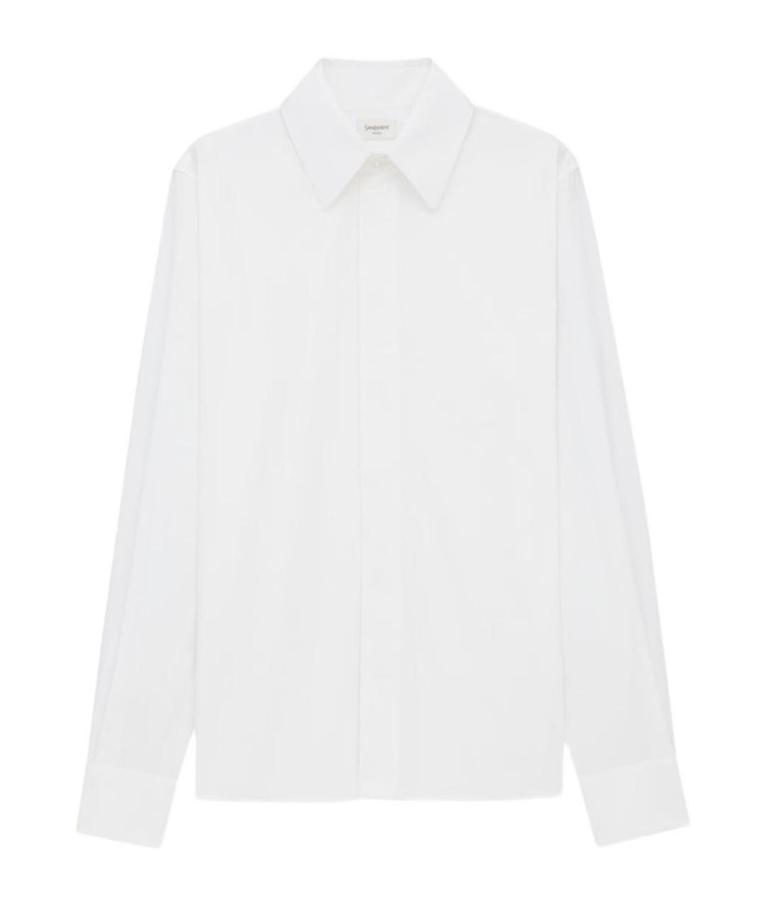 SAINT LAURENT Белая классическая рубашка, фото 1