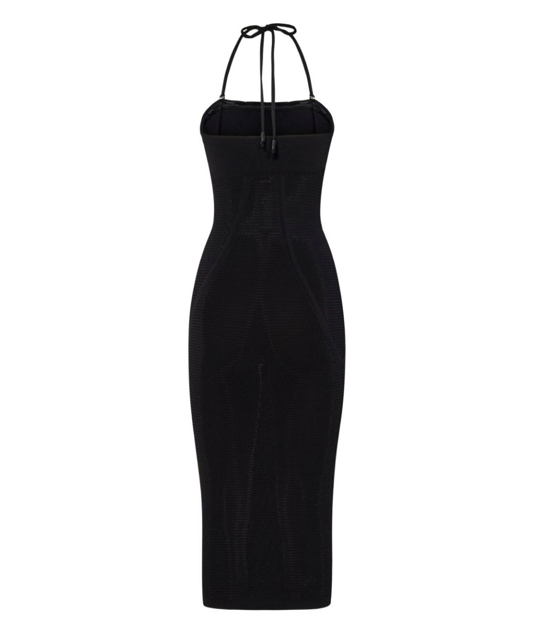 WOLFORD Черный полиамидовый сарафан, фото 2