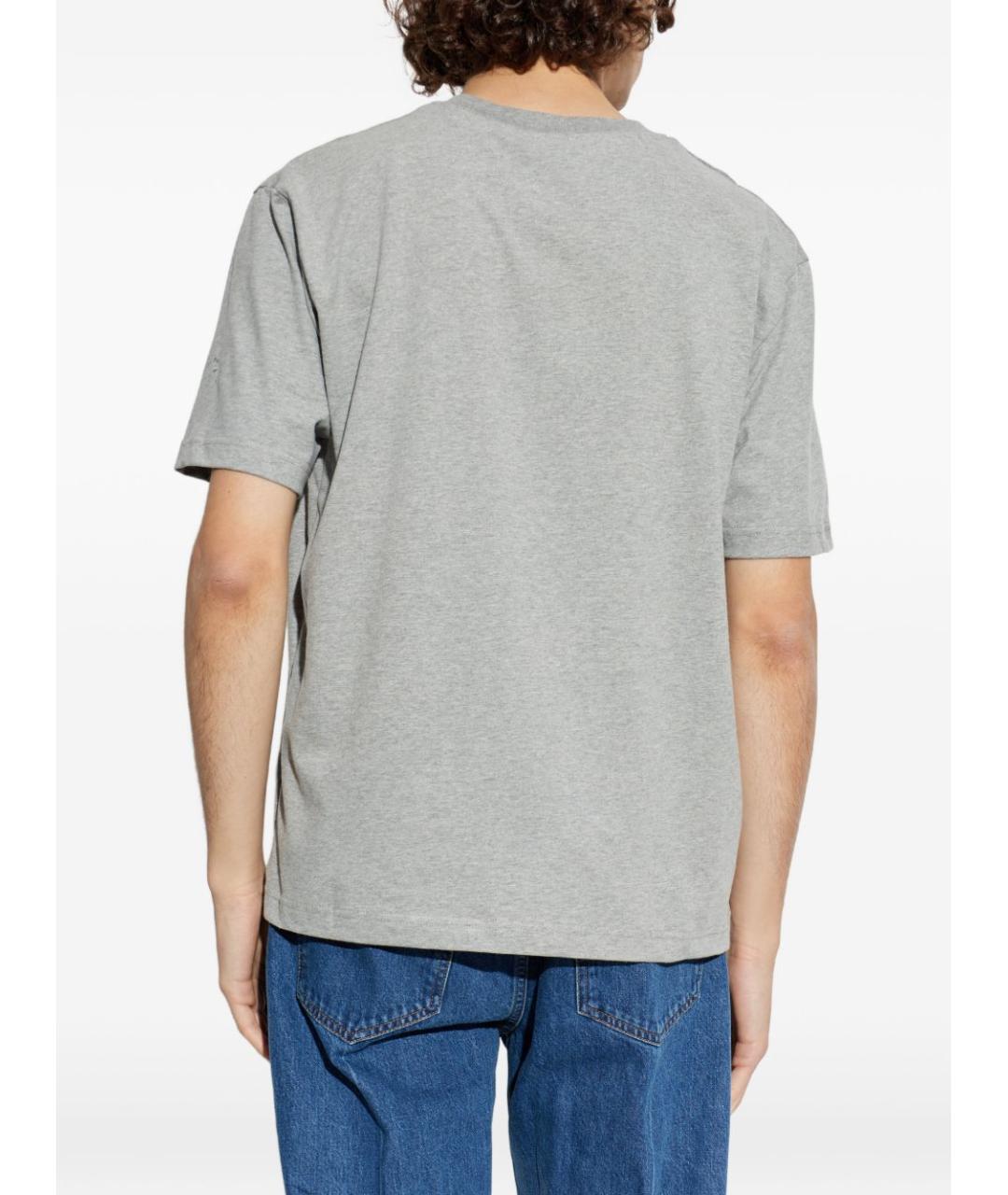 ETRO Серая хлопковая футболка, фото 4