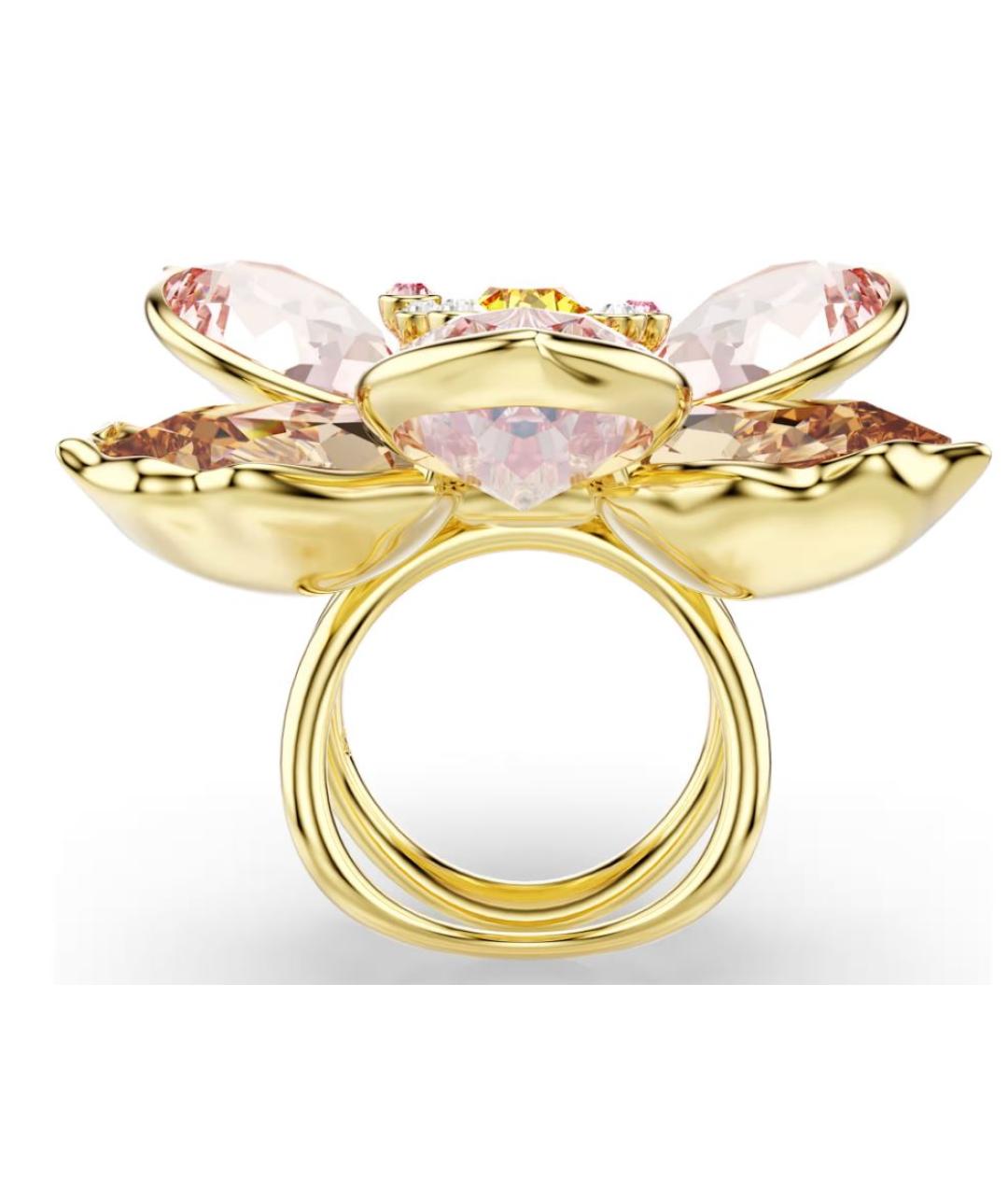 SWAROVSKI Золотое металлическое кольцо, фото 3