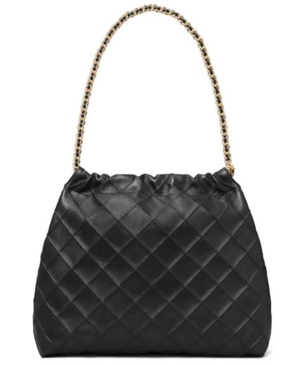 TORY BURCH Черная сумка тоут из искусственной кожи, фото 2