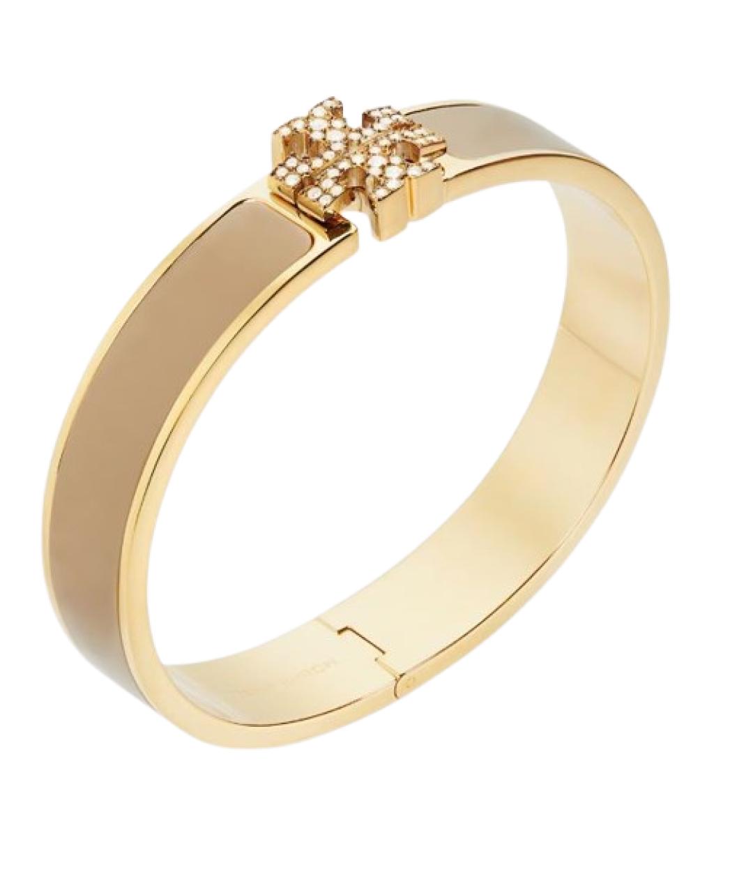 TORY BURCH Золотой латунный браслет, фото 2