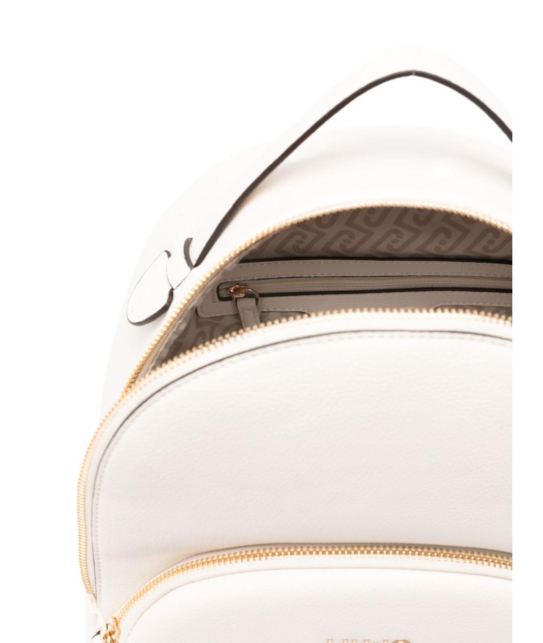 LIU JO Белый рюкзак из искусственной кожи, фото 3