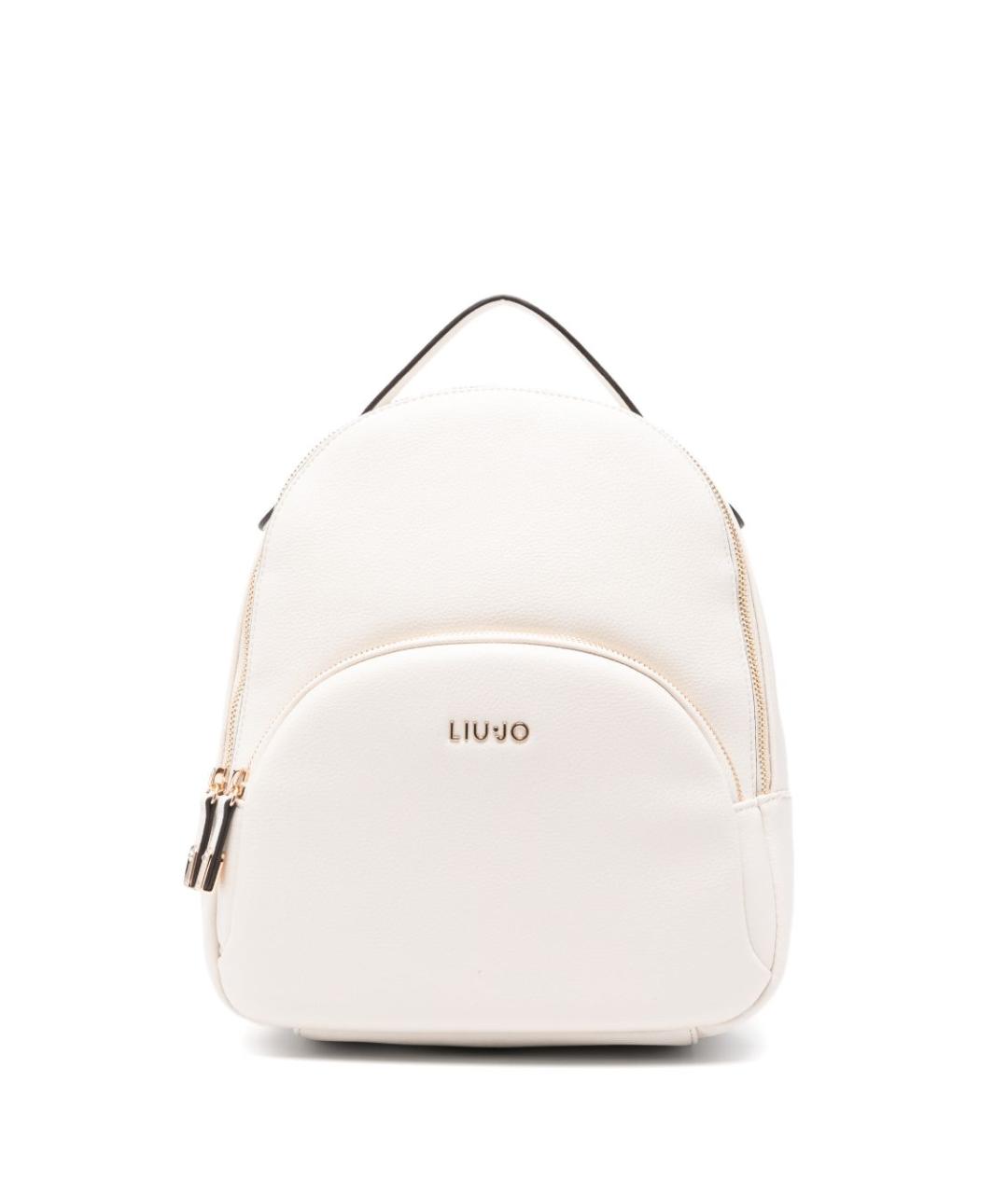 LIU JO Белый рюкзак из искусственной кожи, фото 1