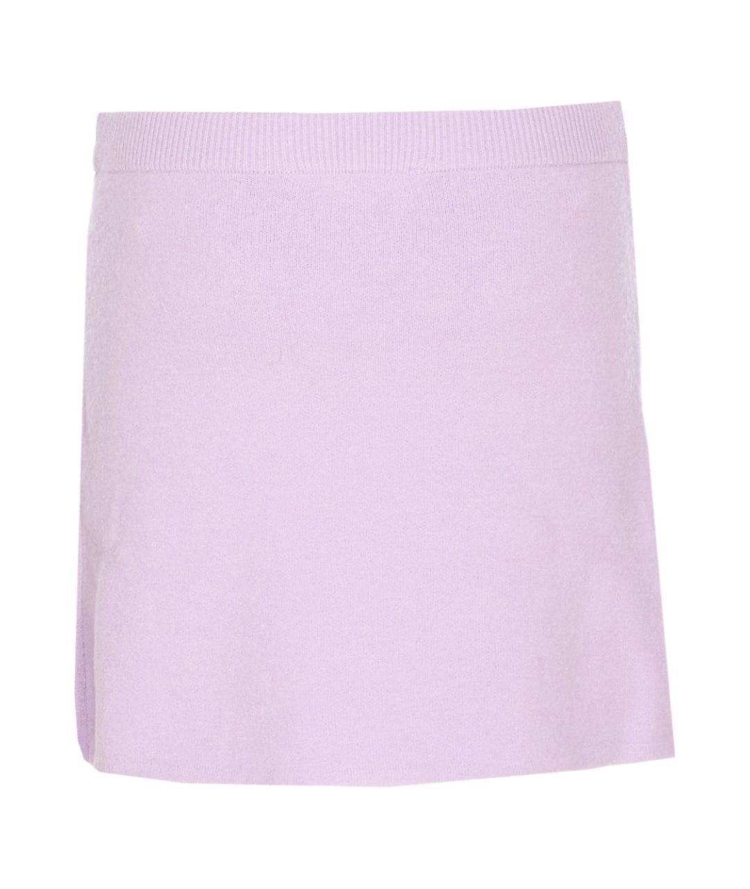 SELF-PORTRAIT Фиолетовая юбка миди, фото 1