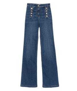 ELISABETTA FRANCHI Прямые джинсы