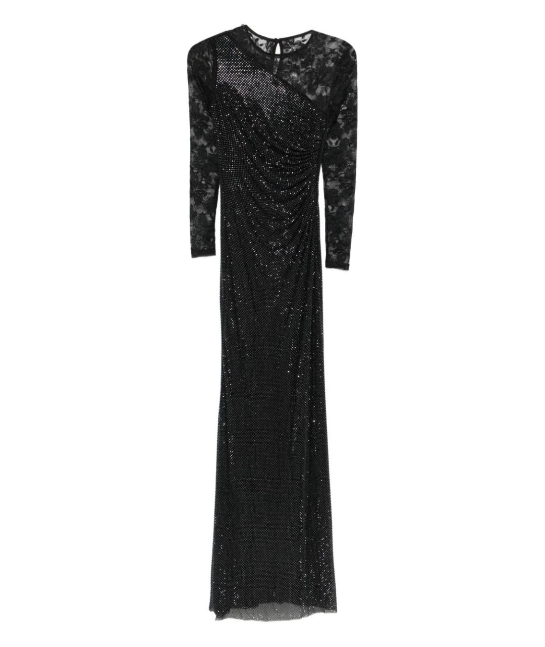 SELF-PORTRAIT Черное полиэстеровое вечернее платье, фото 1