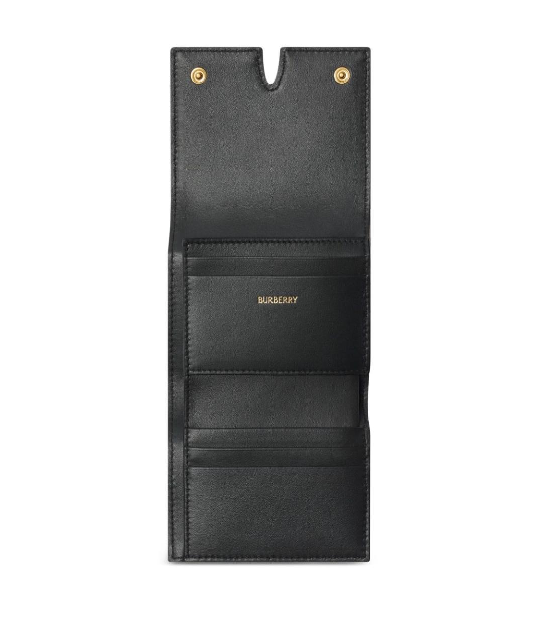 BURBERRY Бежевый полиуретановый кошелек, фото 3