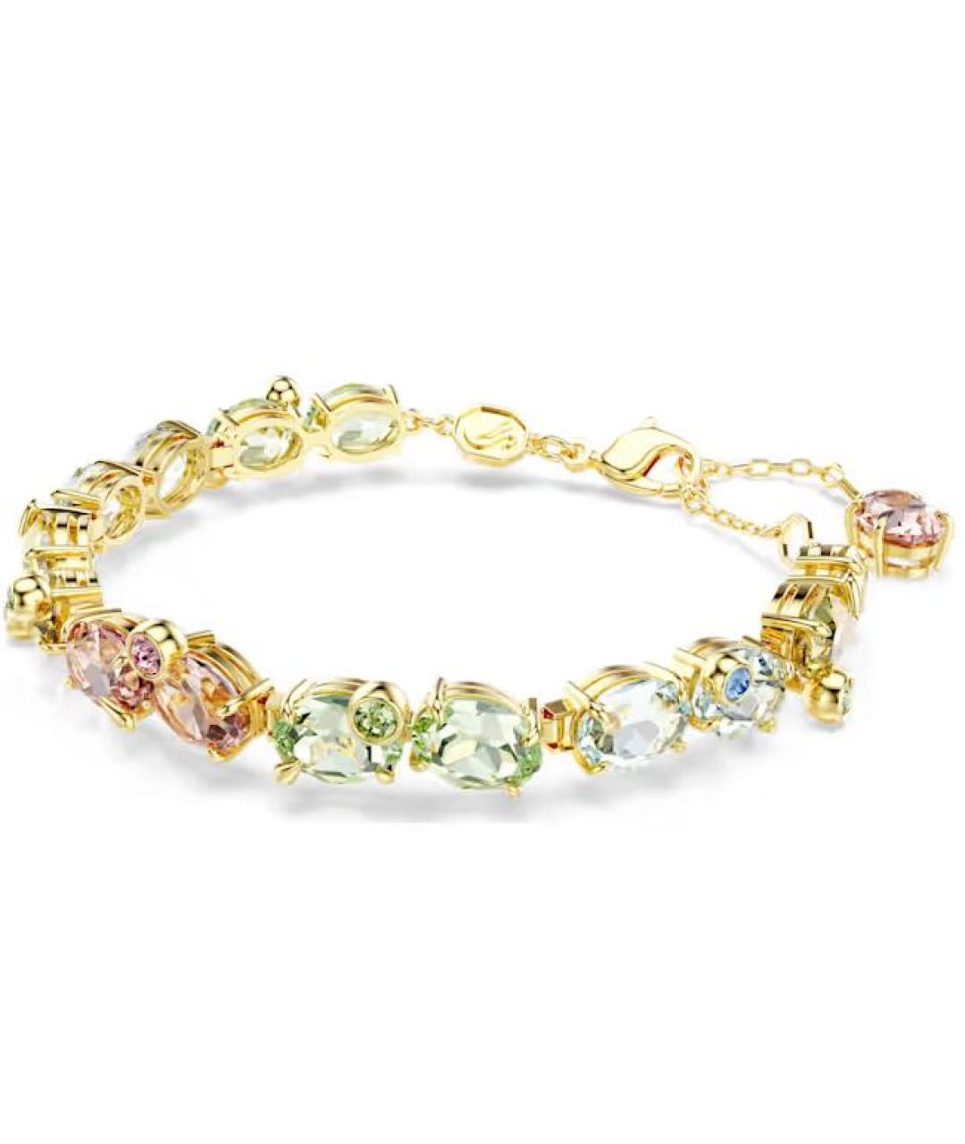 SWAROVSKI Золотой металлический браслет, фото 2