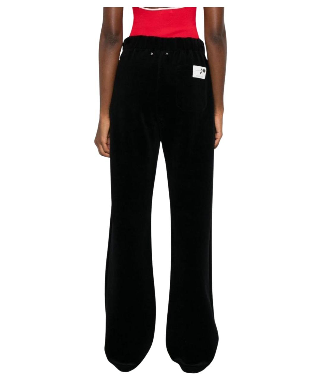 GOLDEN GOOSE DELUXE BRAND Черные прямые брюки, фото 5