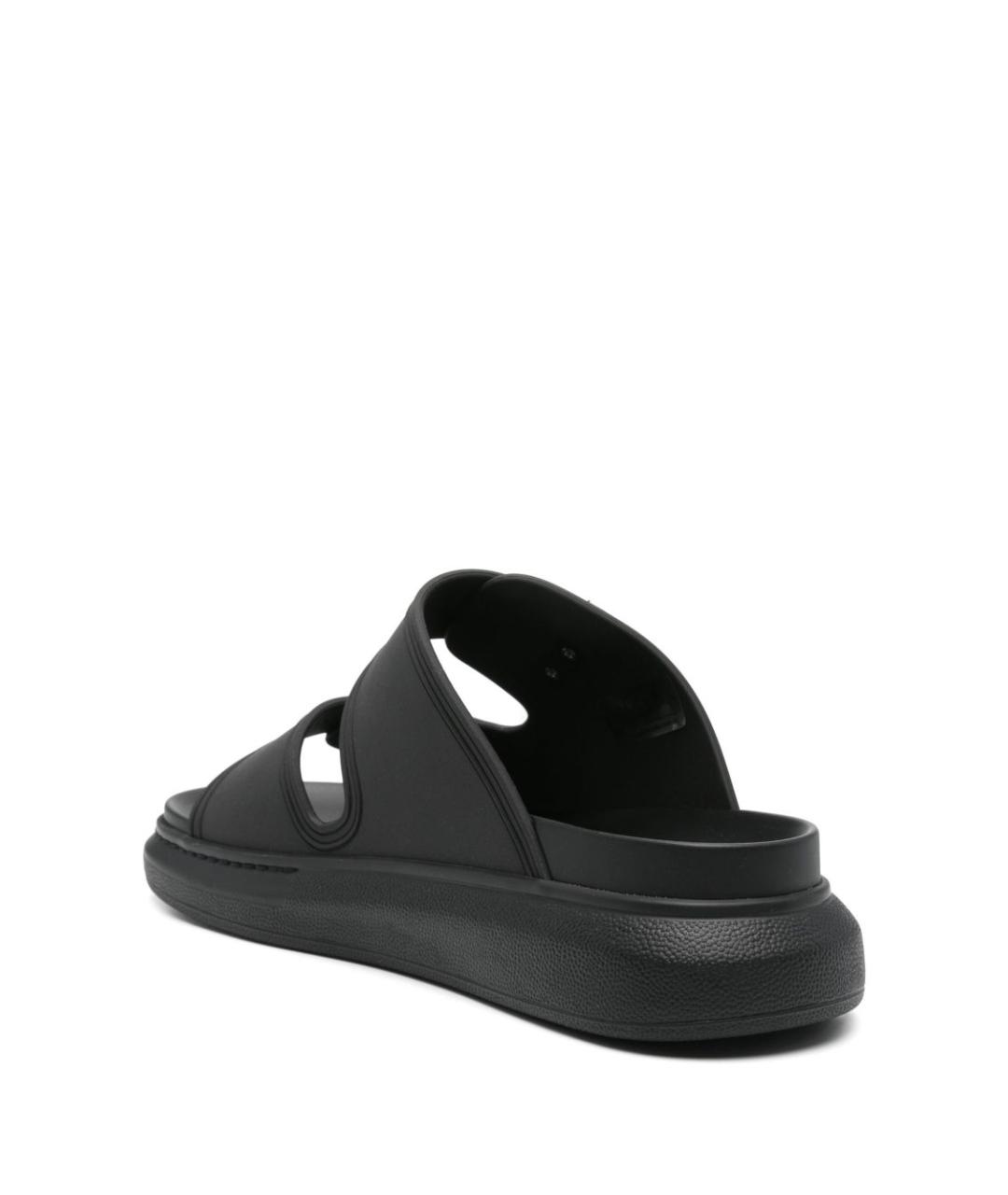 ALEXANDER MCQUEEN Черные сандалии, фото 4