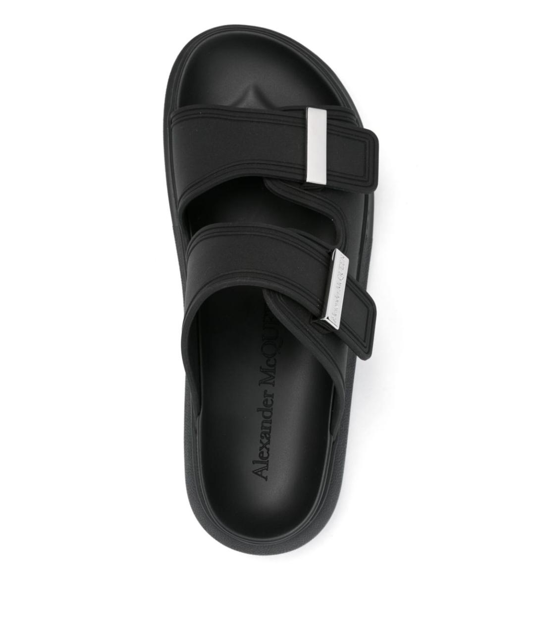 ALEXANDER MCQUEEN Черные сандалии, фото 3